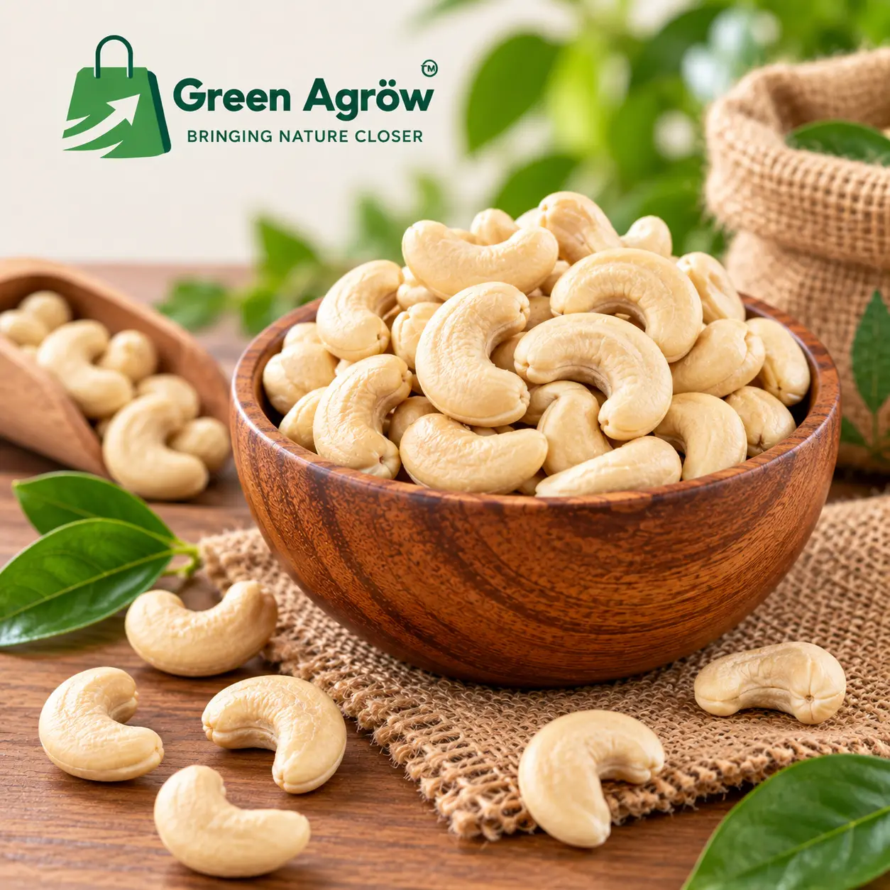 Raw Whole Cashews
